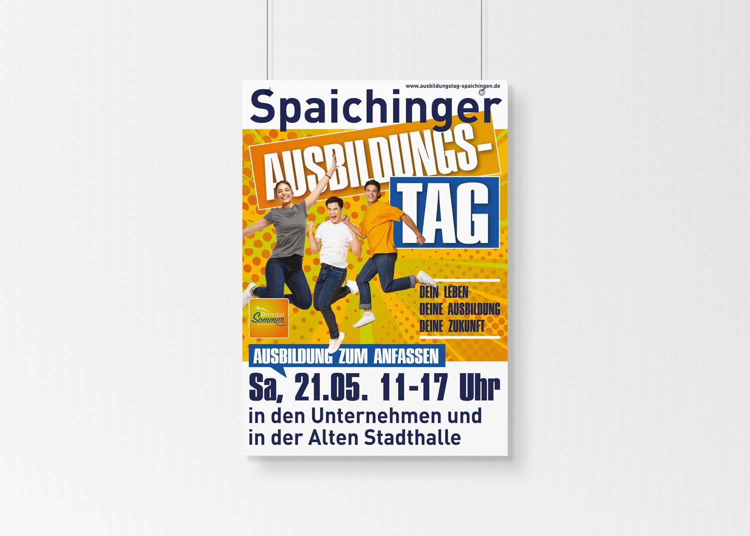 revoLUZion Werbeagentur Plakat Azubitag